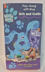 Blue's Clues Arts And Crafts VHS Play Along Nick Jr VTG BRAND NEW SEALED - Imagen 1 de 2