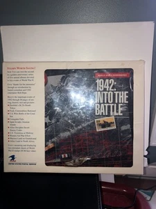 USPS 1942 INTO THE BATTLE BOOK & WW2 Stamp Set - Picture 1 of 6