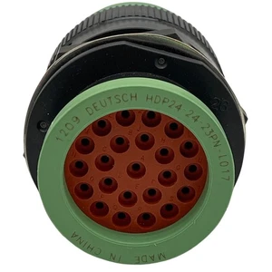 Deutsch HDP24-24-23PN Conector Circular 23 Posiciones Receptáculo Carcasa Panel - Imagen 1 de 8