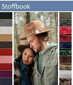 Breitcord Genuacord Stoff Baumwollstoff Meterware Cordstoff Öko-Tex Baumwolle - Bild 1 von 3