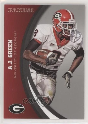 2015 Panini Georgia Bulldogs Silver AJ Green #38 - Image 1 of 2