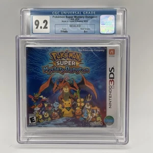 Pokemon Super Mystery Dungeon Nintendo 3DS, 2015 CGC Graded 9.2 - Picture 1 of 6
