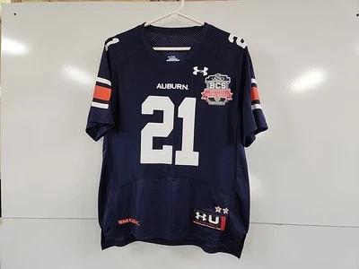 Camiseta de fútbol Under Armour Auburn talla juvenil grande Campeonato Nacional BCS Foto 1 de 4