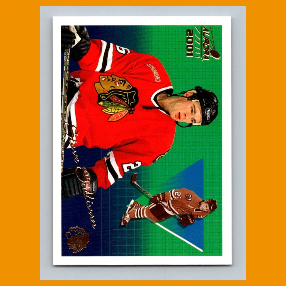 Steve Sullivan #33 2000 Pacific Aurora Chicago Blackhawks Hockey Card NHL NM - Image 1 of 3