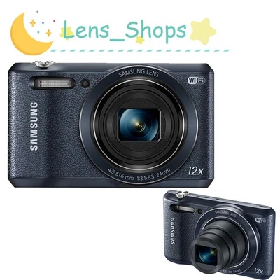 Samsung WB35F Digital Camera 16.2MP WiFi&NFC 12x Optical Zoom Auto Focus Black - Image 1 of 4