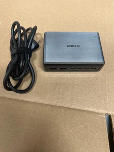Anker Prime Chargeur de Bureau USB-C 200W 6 Ports Station de Charge GaN pour iPhone - Photo 1 sur 2