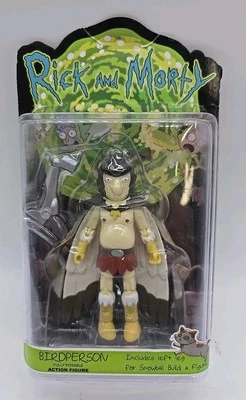 Rick And Morty Bird Person Fully Poseable Action Figure Sealed Package - Image 1 of 4