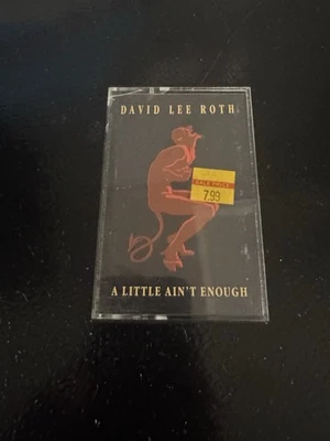David Lee Roth ‎' A Little Ain't Enough ' Cassette Album US 1991 9 26477-4 ROCK - Image 1 of 2