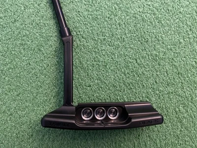 SCOTTY CAMERON TRIPLE BLACK B3 NEWPORT 2 LONG NECK PUTTER 34" w/HC - Image 1 of 4