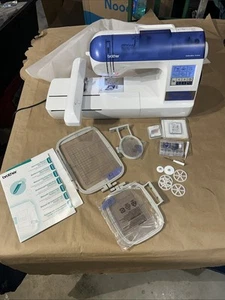 Working Brother Designio DZ820E Embroidery Machine Plus Extras See Details - Picture 1 of 22