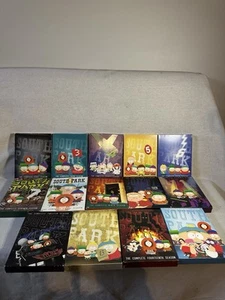 South Park DVD Lot Seasons 1,3-15 TV Series 1,3,4,5,6,7,8,9,10,11,12,13,14,15 - Picture 1 of 4
