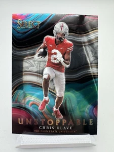 2022 Panini Select Draft Picks #US-CO Chris Olave Unstoppable - Picture 1 of 2
