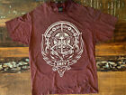 OBEY Women's Graphic Maroon T-Shirt Size XL