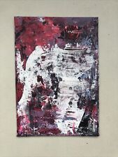 Hasworld Original Signed Painting Abstract Expressionist Acrylic Impressionist