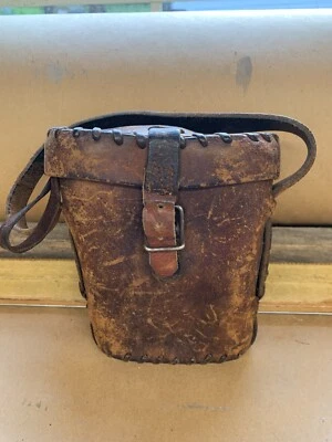 Винтажный кожаный чехол ручной работы для бинокля подходит Lemaire Opera очки - Изображение 1 из 4