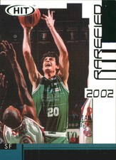 2002 SAGE HIT Rarefied Emerald #R38 Nikoloz Tskitishvili