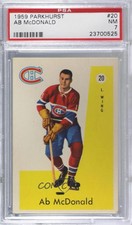 1959-60 Parkhurst Ab McDonald #20 PSA 7