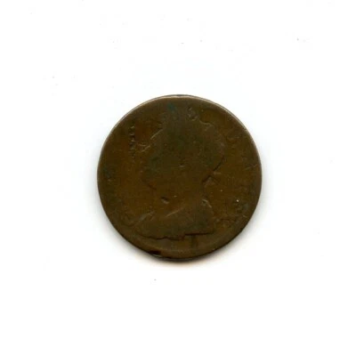 1822 Ireland 1 Penny George IV Copper Coin - Image 1 of 2