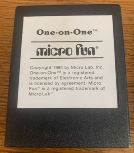 One-on-One (Colecovision, 1984) - Micro diversión - solo carro - PROBADO y funcionando - Imagen 1 de 2