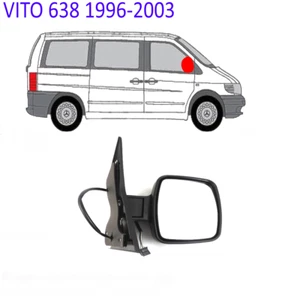 638 Mercedes Vito 96-03 Mirror Heated Electric 5-Pin - Right - Picture 1 of 1