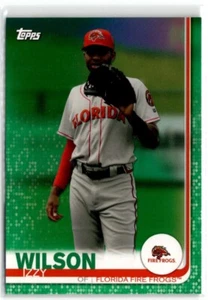 2019 Topps Pro Debut Verde Parallelo Izzy Wilson/99 #108 Atlanta Braves - Foto 1 di 2