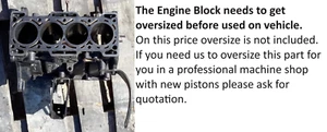 Suzuki F10A bare engine block fits Suzuki Jimny 1000/SJ410/Samurai 1.0 and Carry - Picture 1 of 5