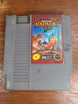 Karnov (Nintendo NES, 1988) Cartridge ONLY Tested + Working - Image 1 of 3
