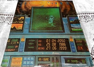 IRON MAIDEN "Wasted Years" 1986, MADE IN PERU (SPANISH TITLES) MAXI-SINGLE (VG+) - Picture 1 of 7