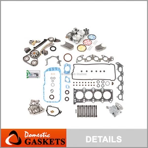 Overhaul Engine Rebuild Kit Fits 96-03 Suzuki Vitara 2.0L 1.8L J20A J18A - Picture 1 of 12