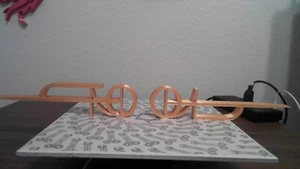 Tool Band Fear Inoculum Theme Gold PLA (3D PRINTED PLASTIC) - Picture 1 of 3