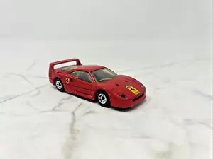 Rare Vintage Collectible Matchbox 1988 Ferrari F40 Diecast Toy Car Two Logos VTG - Picture 1 of 10
