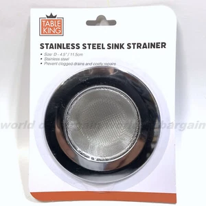 4.5 inch Kitchen Sink Drain Strainer Food Waste Debris Trap Basket STANDARD SIZE - Picture 1 of 1