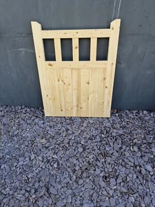 1200 mm x 900 mm Cottage Gate Nadelholz unbehandelt - Bild 1 von 2