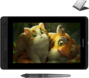 Huion KAMVAS Pro 13 GT-133 Graphics Drawing Monitor Tilt Function Battery-Free S - Picture 1 of 9
