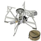 Lightweight and Efficient 3300W Foldable Backpacking Stove with Piezo Ignitor
