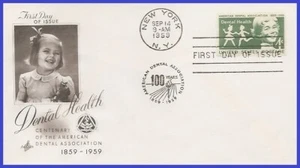 USA3 #1135 U/A ARTCRAFT FDC   Dental Health - Picture 1 of 1