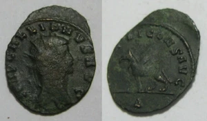Zaldi2010 - Antoninian of Gallienus, Rome, Griffin. 1.9 grams/24 mm - Picture 1 of 1