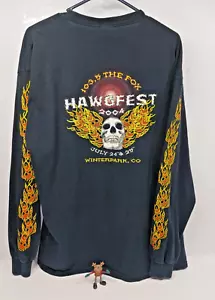 VINTAGE 24 e 25 luglio 2004 Hawgfest 103.5 The Fox Winter Park, CO XL - Manica lunga - Foto 1 di 4