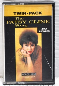 PATSY CLINE "The Patsy Cline Story" Cassette MCA MCAC2-4038 - Picture 1 of 4