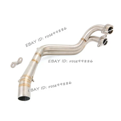 Tubo de enlace delantero de escape antideslizante para Yamaha YZF R7 2021-2025 FZ07 MT07 2014-2025 Foto 1 de 4