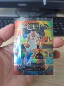 2023-24 Panini Select Alperen Sengun Concourse Tie Dye Prizm /25 - Bild 1 von 2