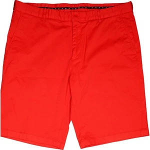 PAUL & SHARK 56 Short rot Herren Capri Bermuda Chino Stretch Übergröße W40 XXL - Picture 1 of 3