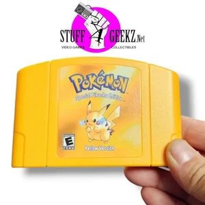 N64 Pokemon Yellow Version- Nintendo - (US Seller) **READ DESC** - Picture 1 of 1