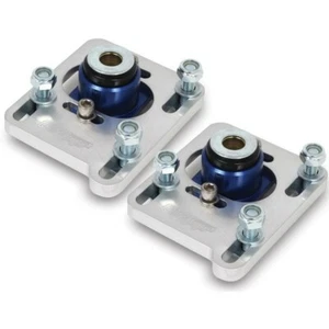 BBK Silver Anodized Polyurethane Caster Camber Plate Kit for 94-04 Mustang 2527 - Picture 1 of 3