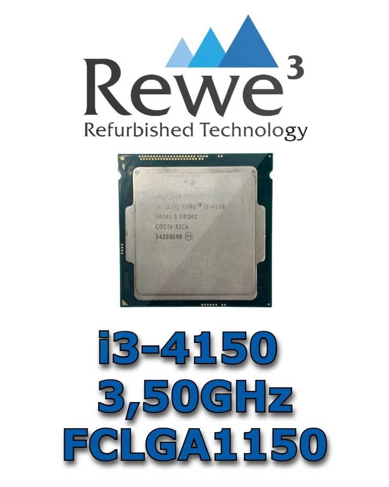 Intel Core i3-4150 3,50 GHz Socket FCLGA1150 2 Core 4 Thread - Immagine 1 di 1
