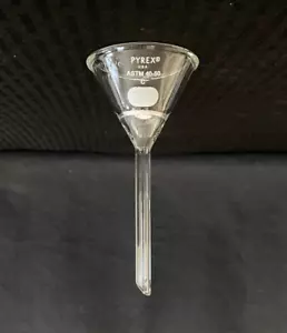 Corning Pyrex 50mm 40-60µm C Frit Disc Hirsch Type Glass Funnel 36210-50C Chip - Picture 1 of 6