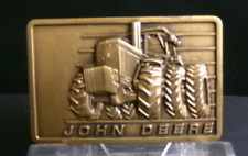 1982 John Deere Belt Buckle 4450 Row Crop Tractor 50 Series Moline IL