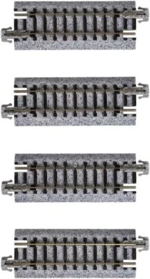 KATO N gauge straight track 62mm 4 pieces 20-040 Railway model supplies - Image 1 of 4