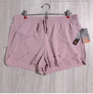 Neu mit Etikett rosafarbene Reebok RBX Laser Cut Floral 3" Laufshorts Größe Medium - Bild 1 von 6