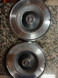 OEM 1972 - 1977 Ford Mercury Hubcap Comet Montego Torino( Set Of 2) 14" - Picture 1 of 6